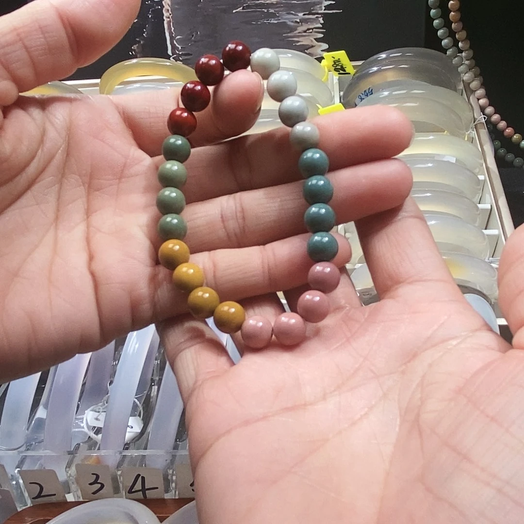 石英质玉手链未镶嵌