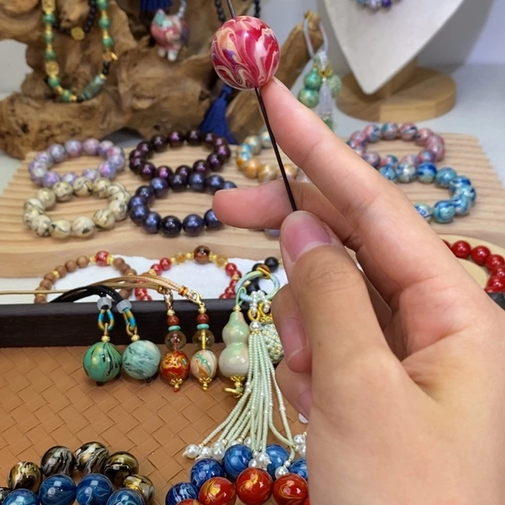 晨***乐1大漆九尾2.0单珠