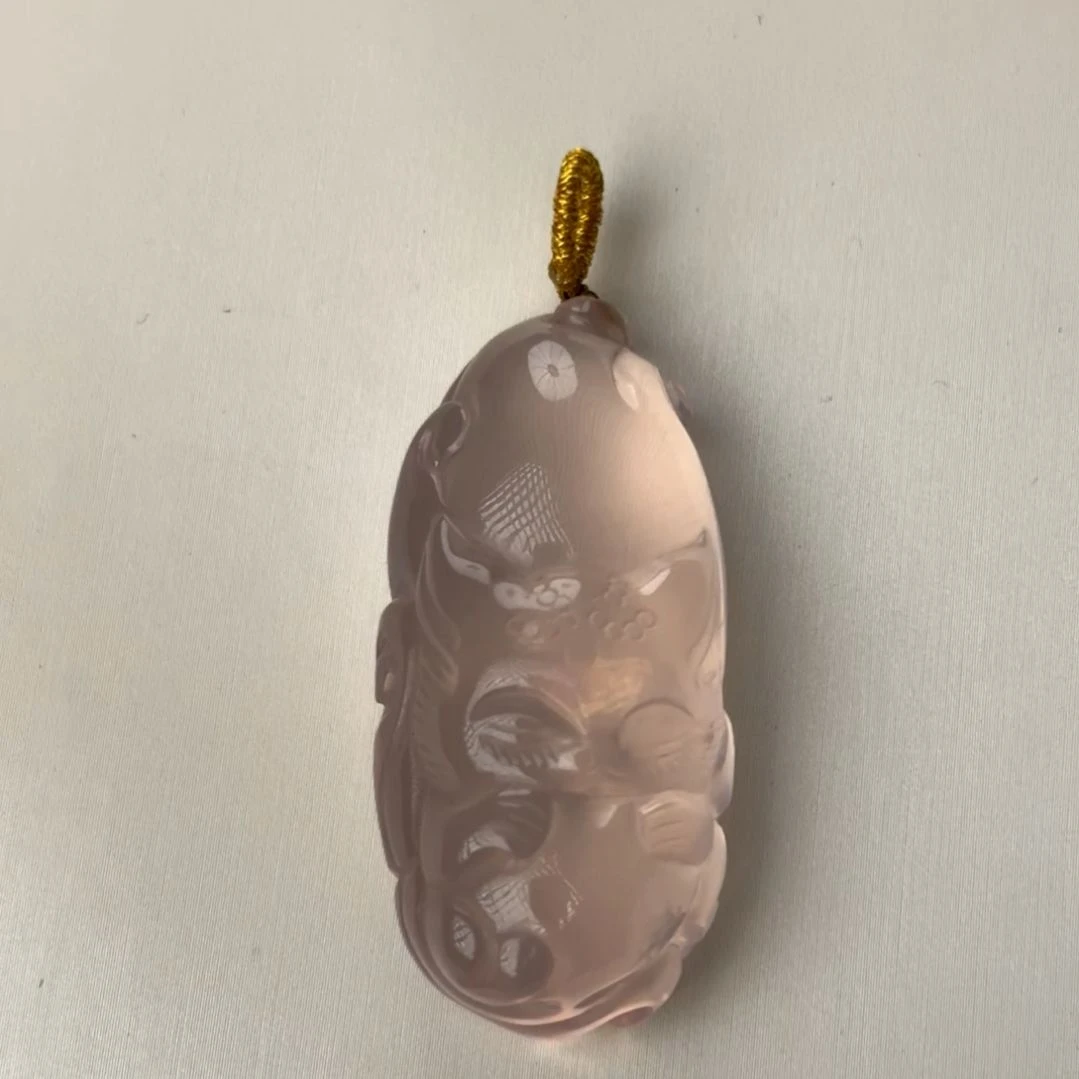 未镶嵌颈饰芙蓉石媛*凤九