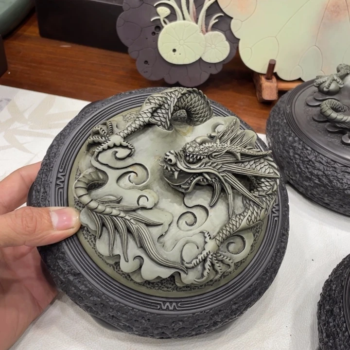 患***！易砚老坑玉带石砚台砚台