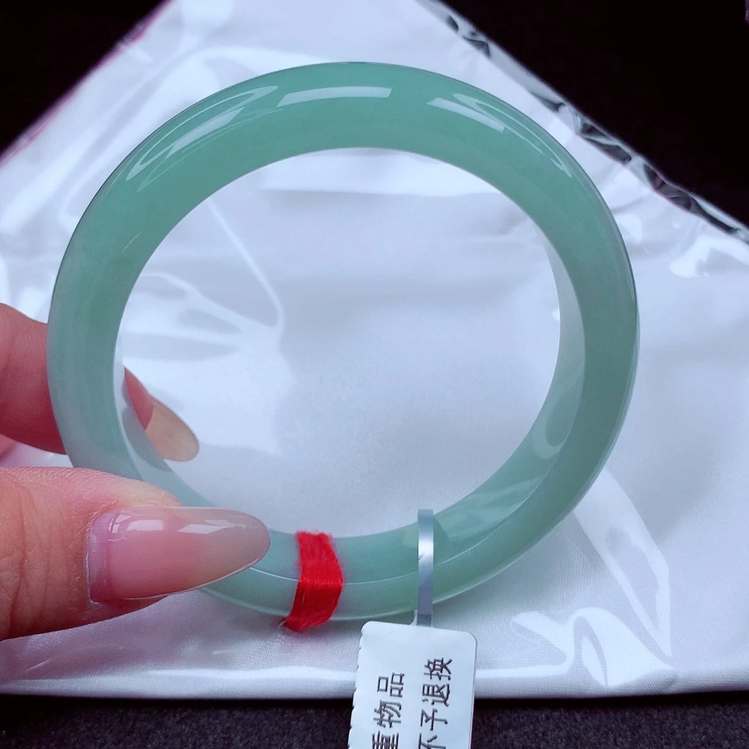 翡翠未镶嵌手镯天然缅甸翡翠A货玉手镯