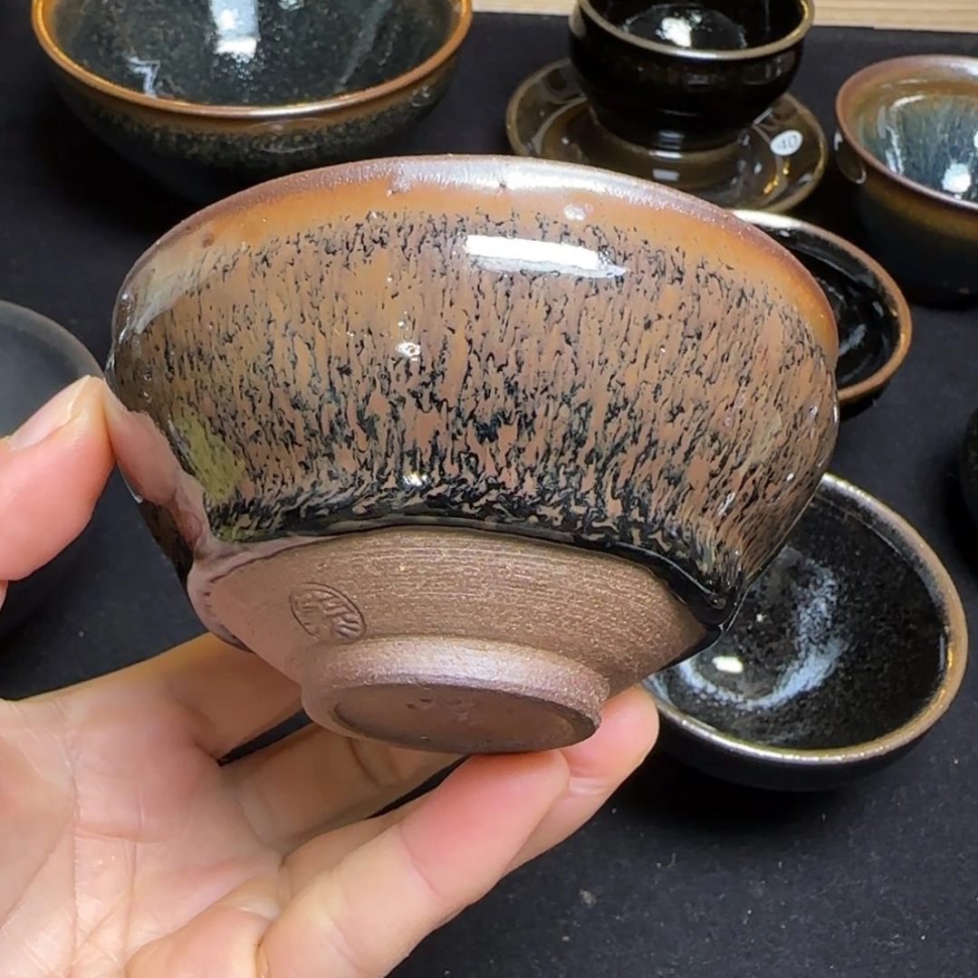 茶盏哥*96 吉玉龙窑柴烧
