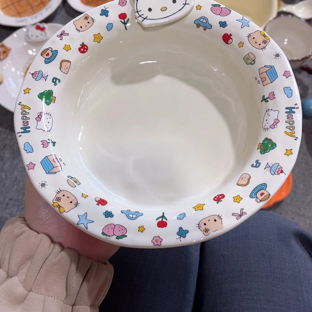 凯蒂猫陶瓷餐具8寸