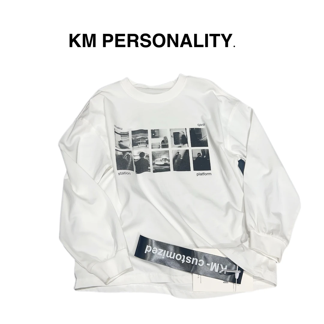 KM PERSONALITY 2025 新款 春季儿童长袖T恤 242