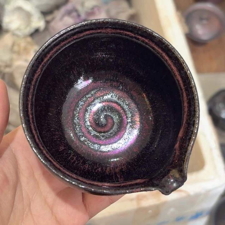 28公道杯黑砂传统工艺茶器作品