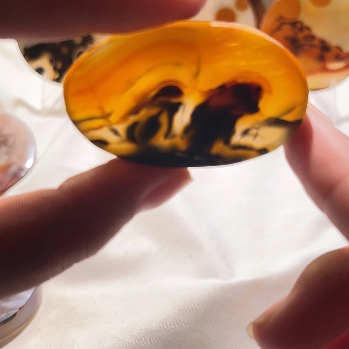 玛瑙/玉髓合金颈饰