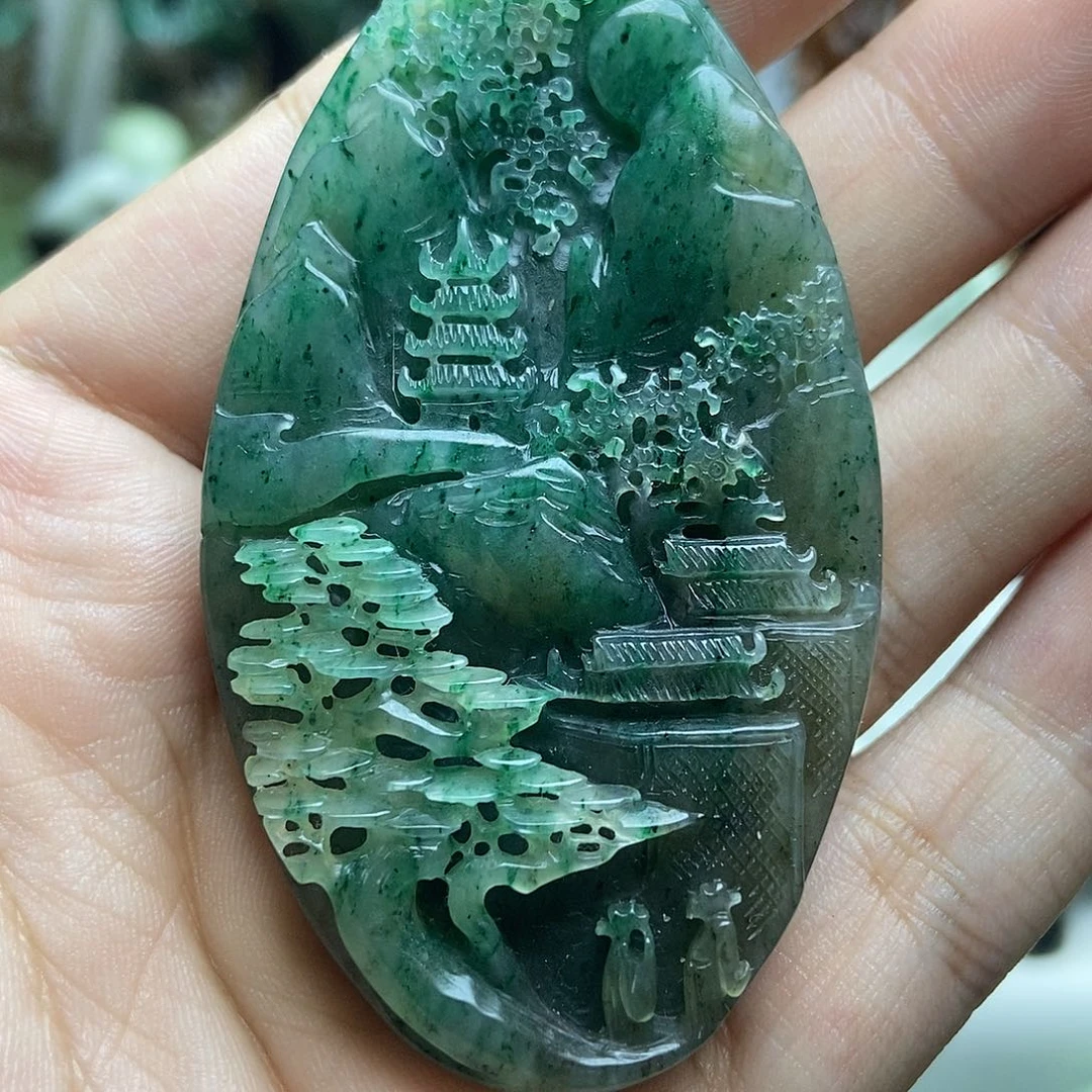 独山玉未镶嵌独山玉