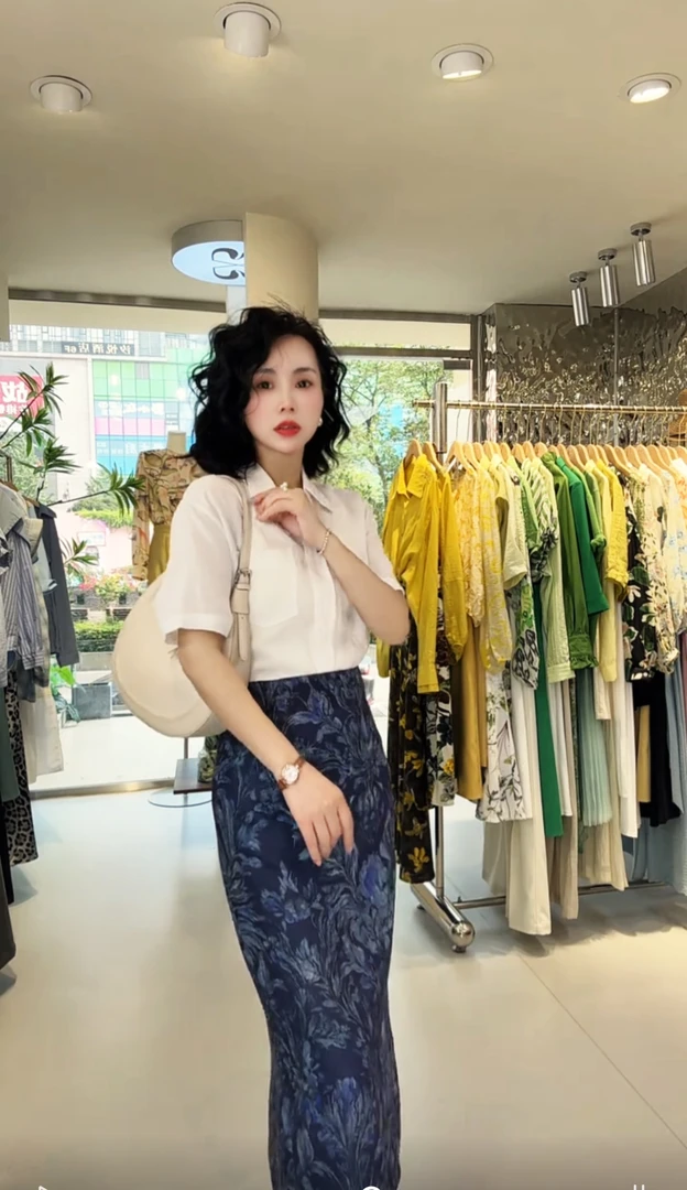 877*全苎麻重工短袖衬衫