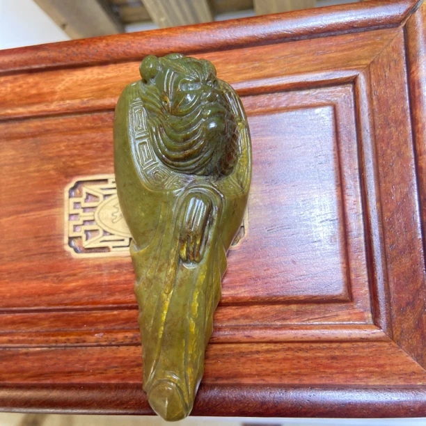 析木河磨皮子钟馗吊坠手把件创意工坊