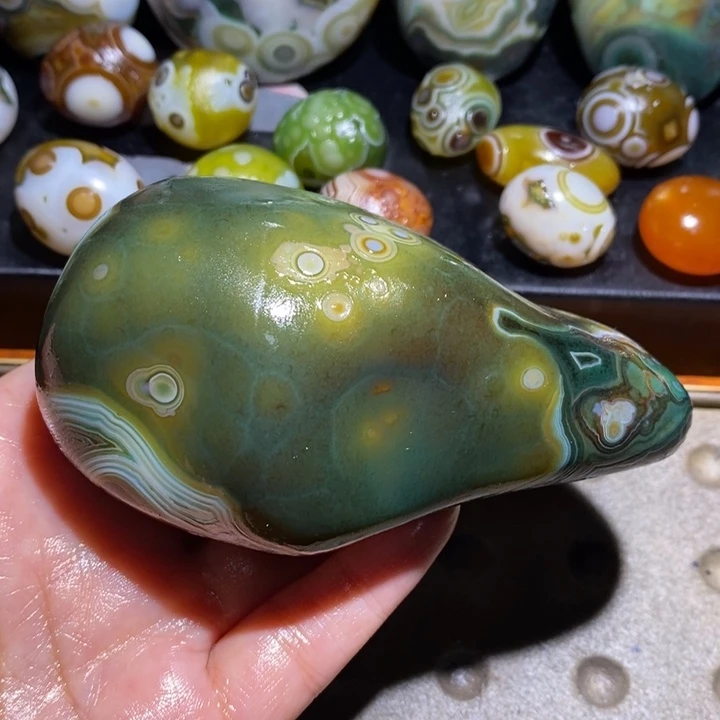 未镶嵌玛瑙/玉髓珠宝半成品56