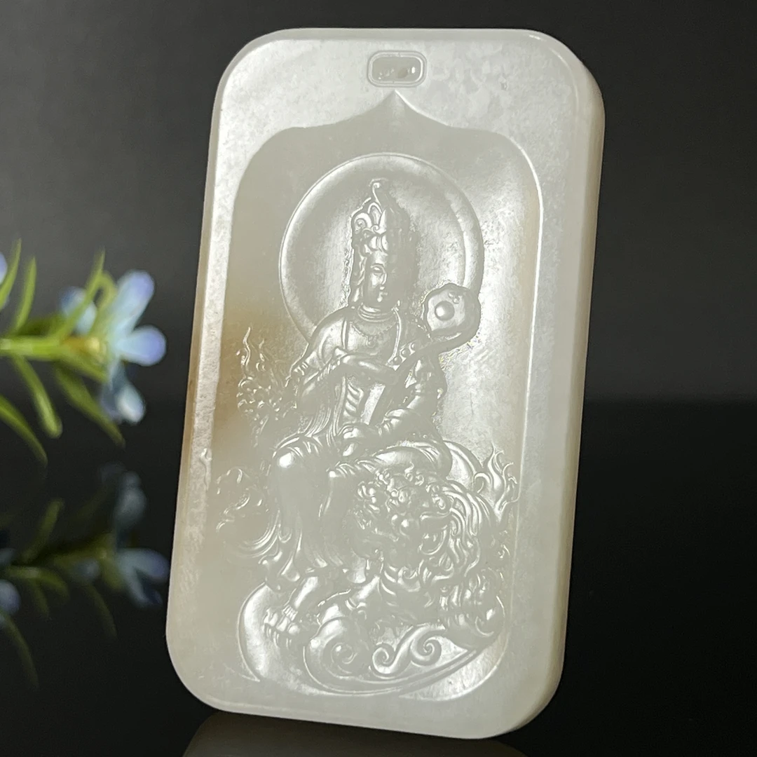 1214GC8802和田玉挂件