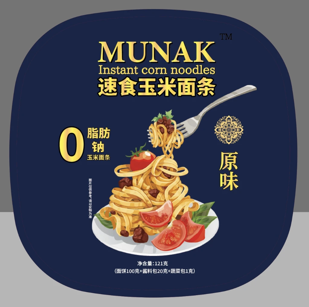穆耐克速食玉米面条 原味3包