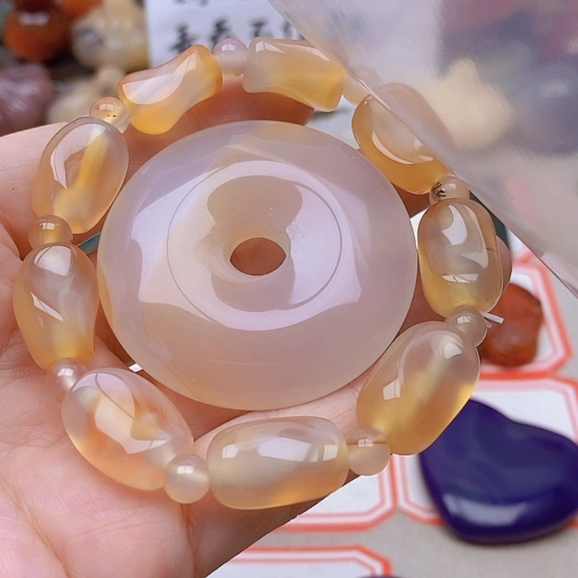 【闪购商品】未镶嵌玛瑙/玉髓珠宝半成品苦**来