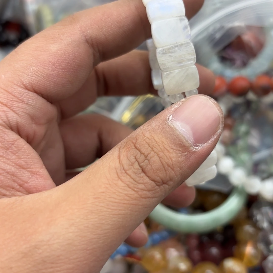 水晶手链银S925镶嵌