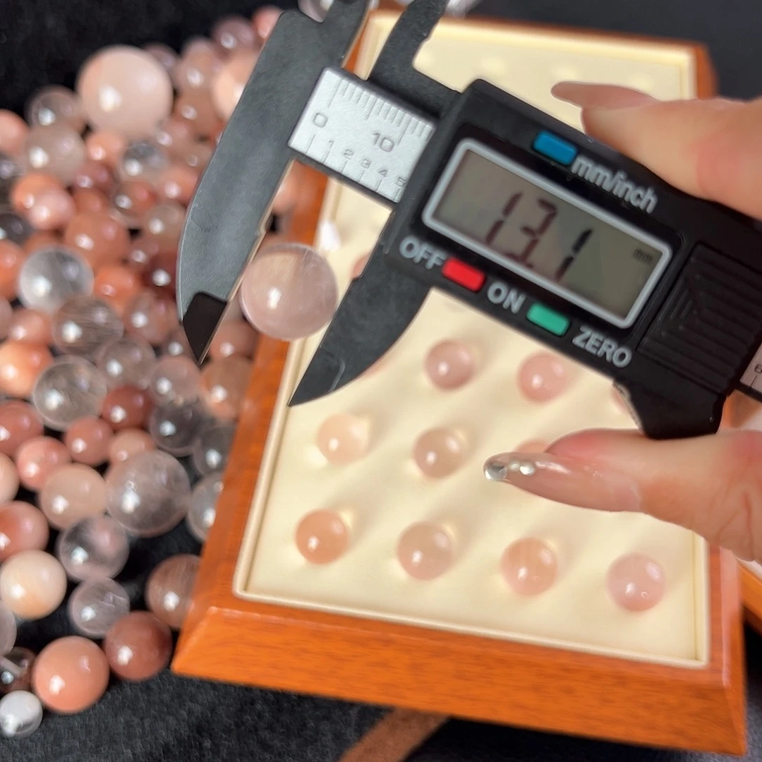 *****水晶手链未镶嵌13.1m定制通孔不退不换