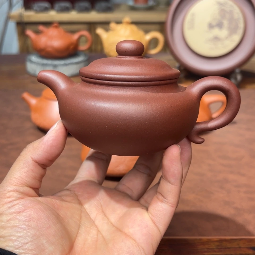 茶壶紫砂仿古底槽清200毫升