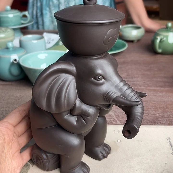 龙泉云间青瓷小米茶器