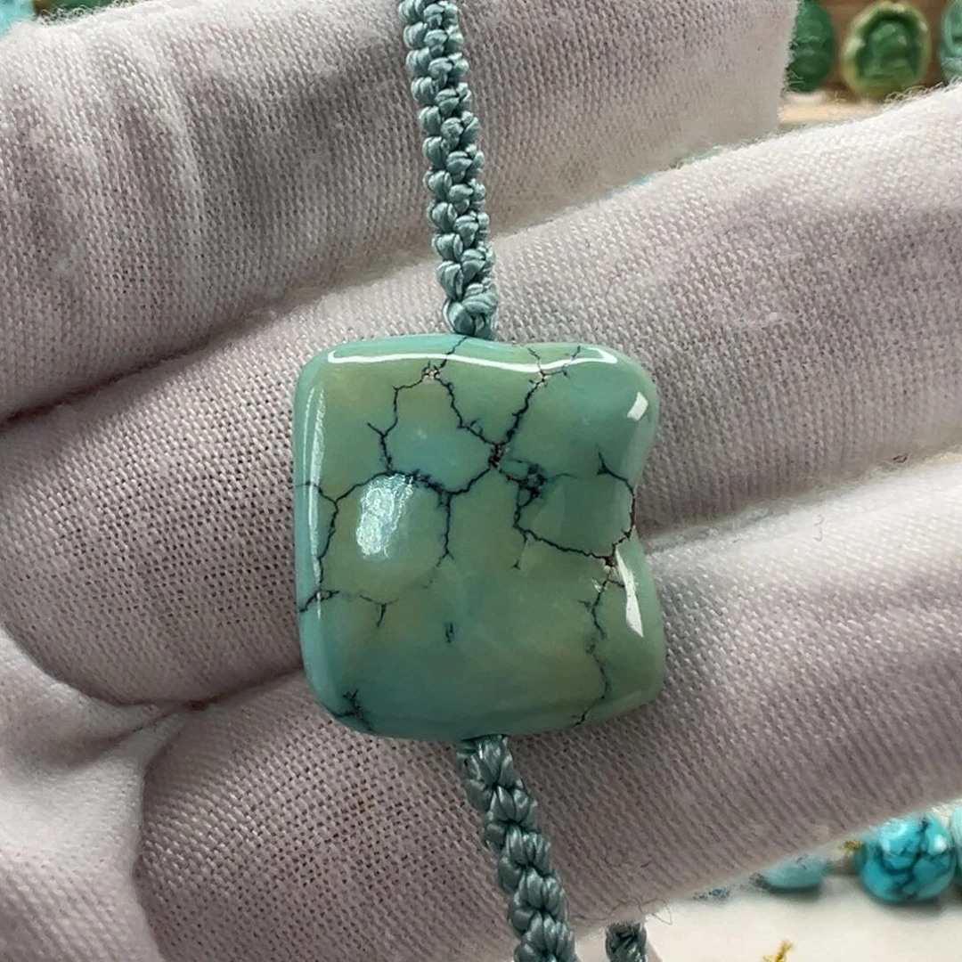 未镶嵌绿松石随形18mm