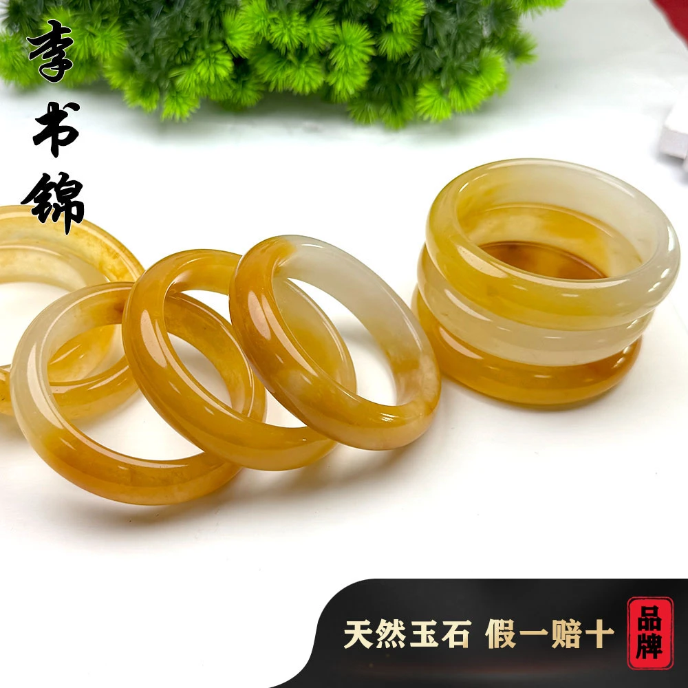 李书锦保真黄龙玉手镯高货A1017 【拍一发一】（多样性发货）