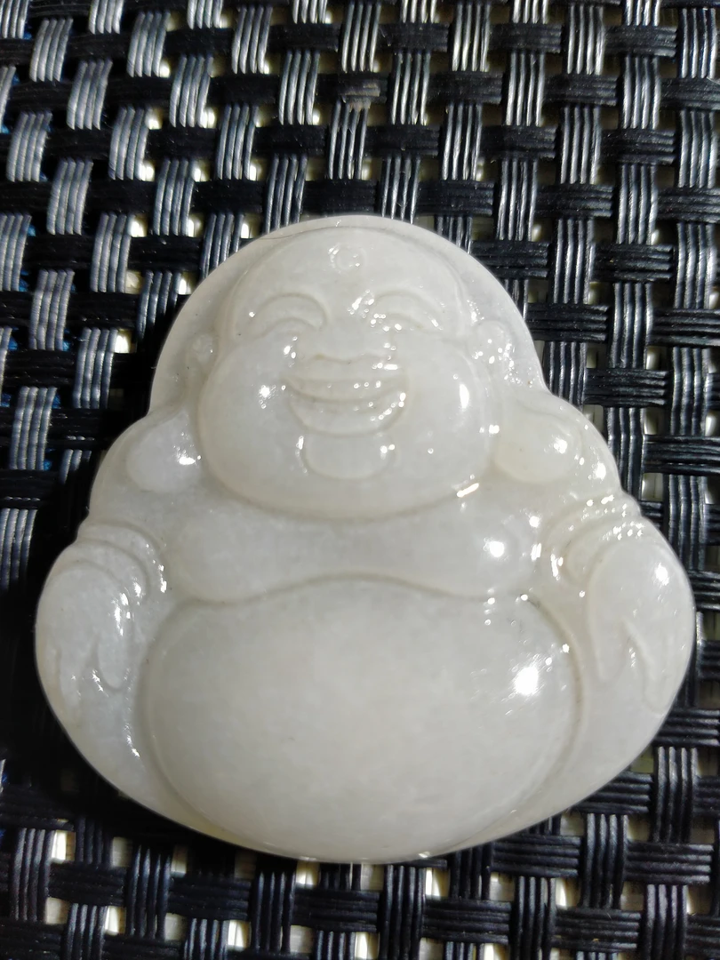 天然冰翠佛挂坠所见即所得