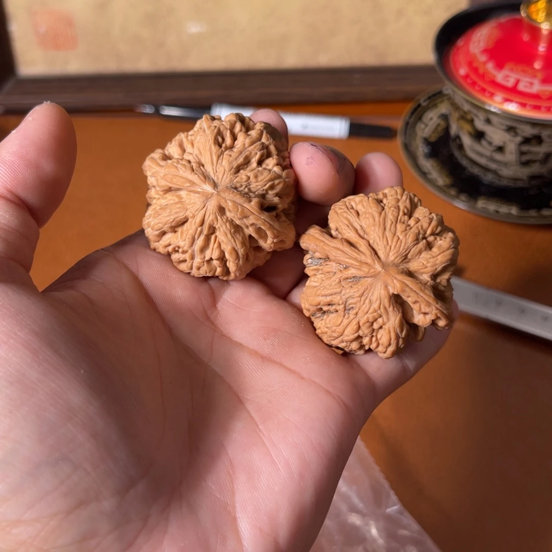 胖***个文玩核桃吊坠大粗筋