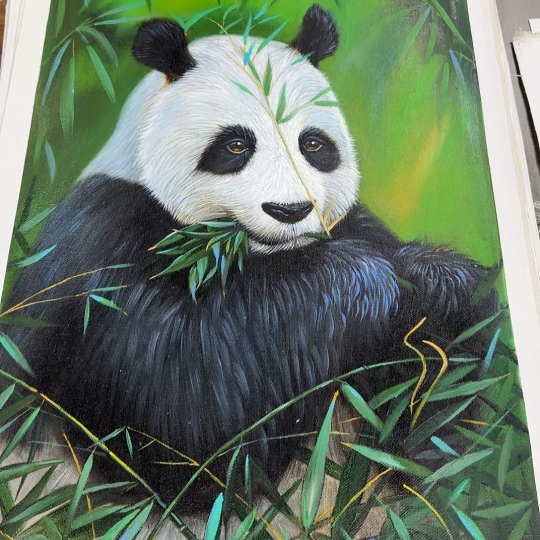 油画加油加油努力加油加油