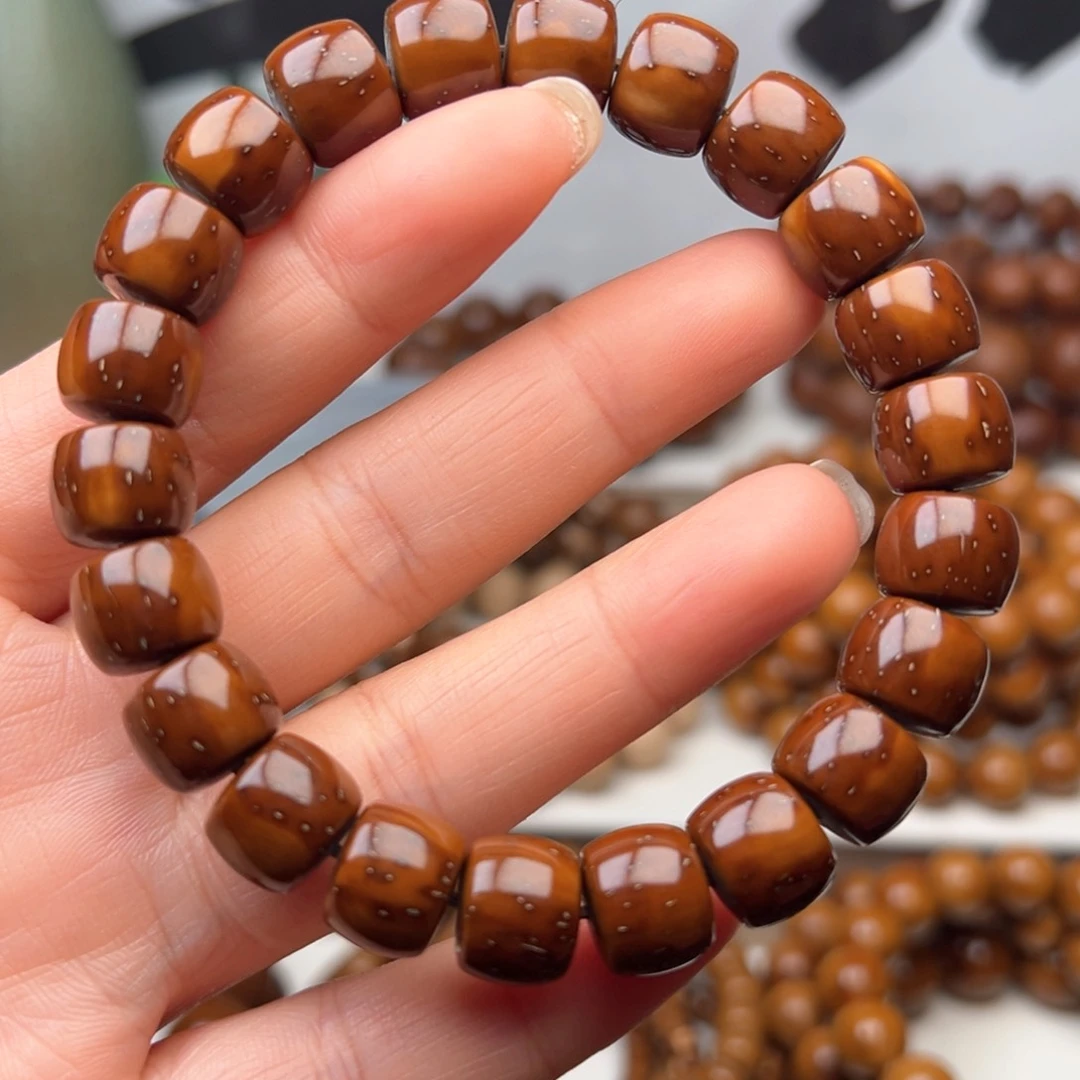 紫金鼠手串?****11.5实心直切