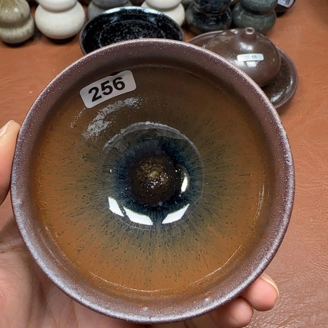茶盏龙窑柴烧原矿原釉（微瑕）256
