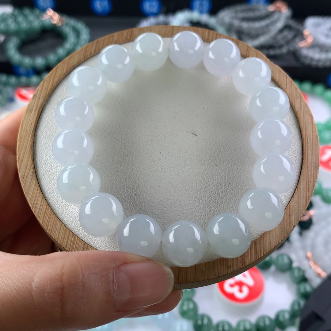 翡翠手链未镶嵌卡12.4