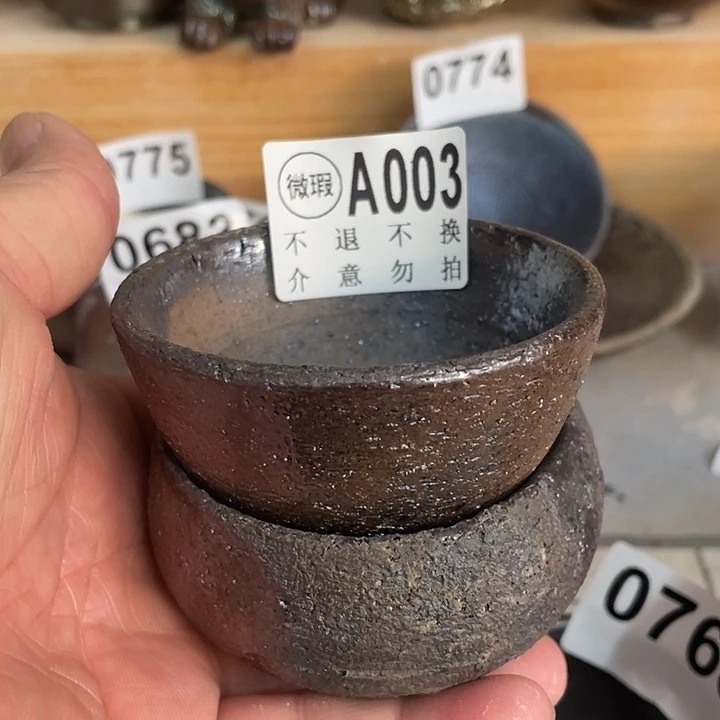 陶杯子柴烧纯手工003
