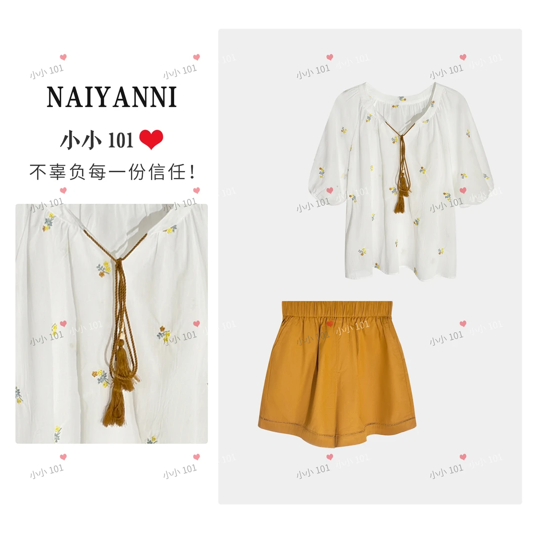 【小小101专属】2025夏季新款欧若风两件套6765 HH005