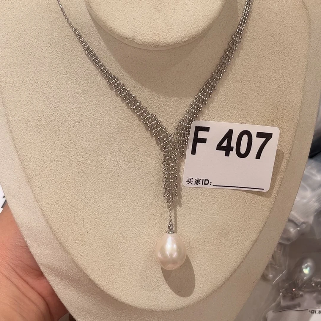 合金淡水珍珠耳饰