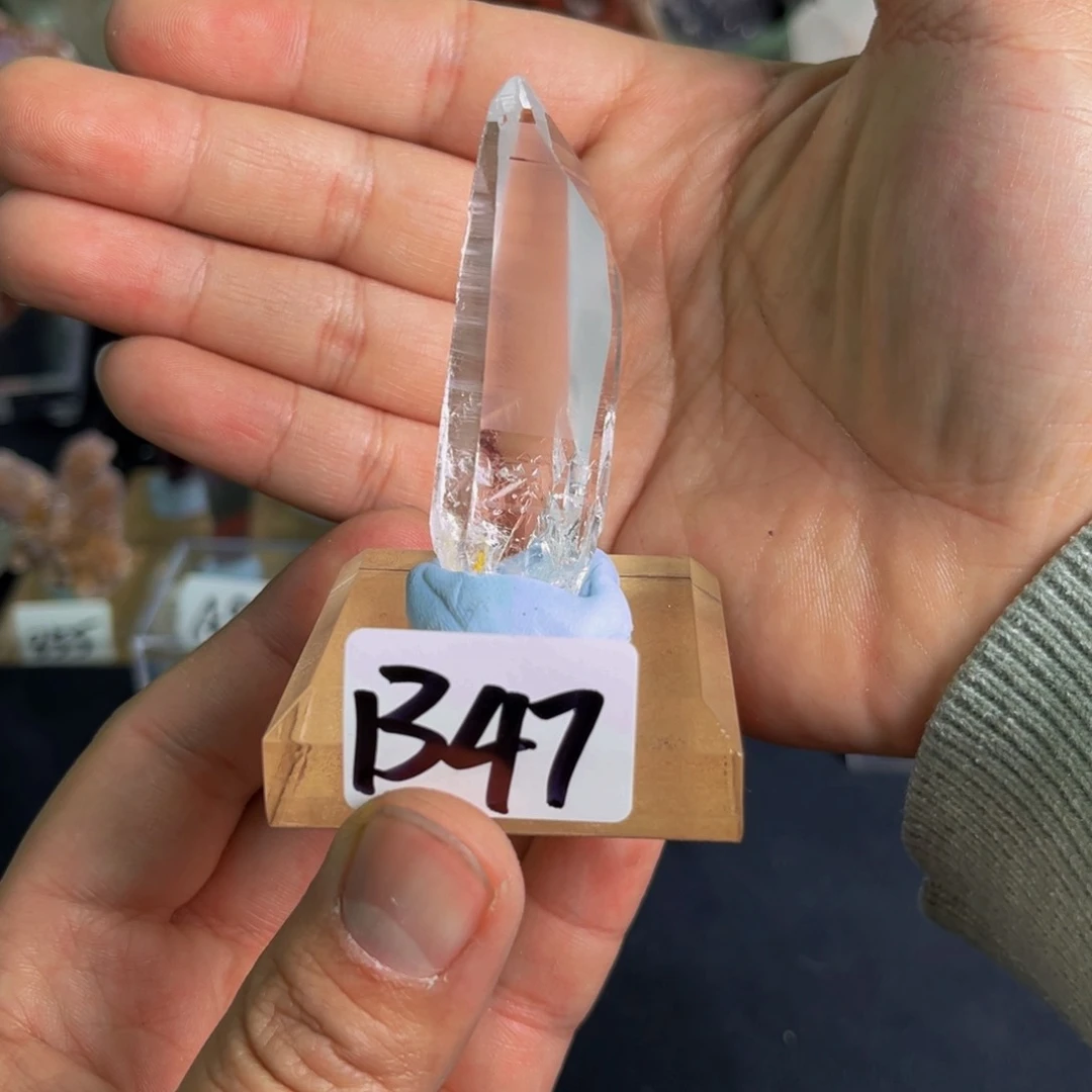 水晶天然水晶家居摆件未镶嵌小*