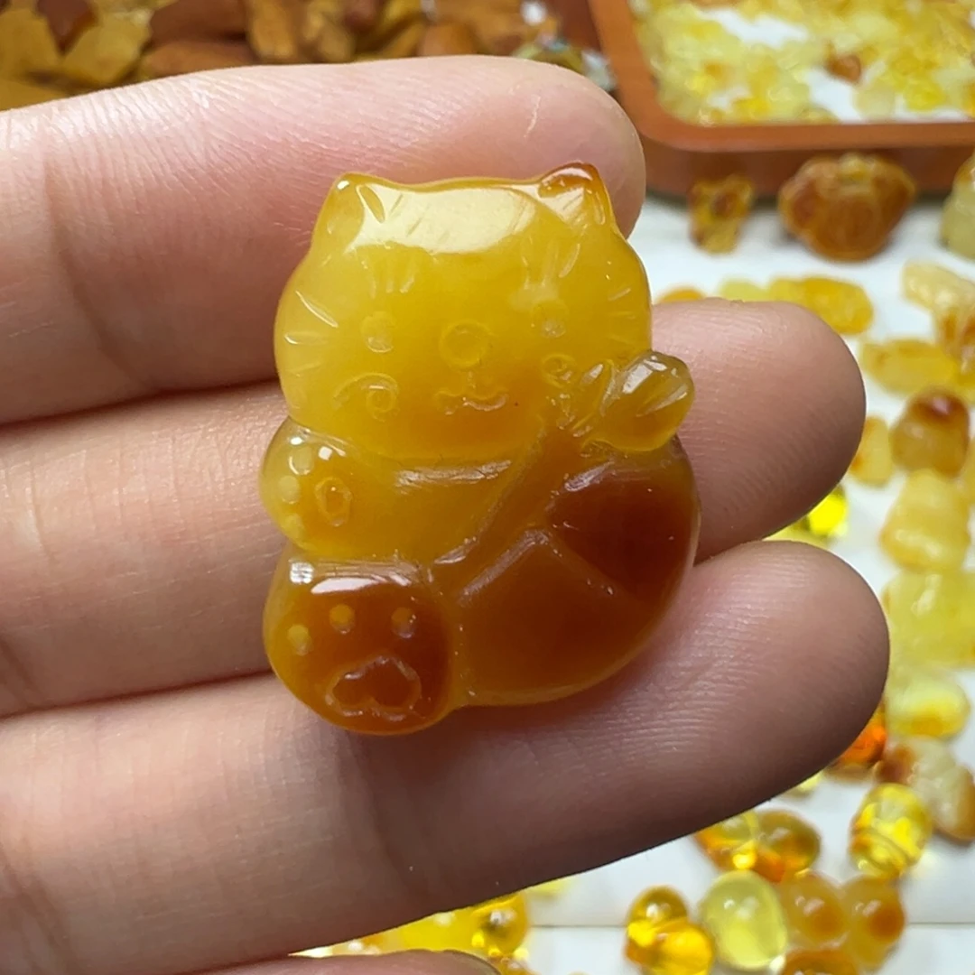 琥珀吊坠(不含链)未镶嵌