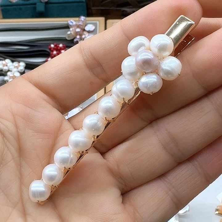 淡水珍珠未镶嵌发饰