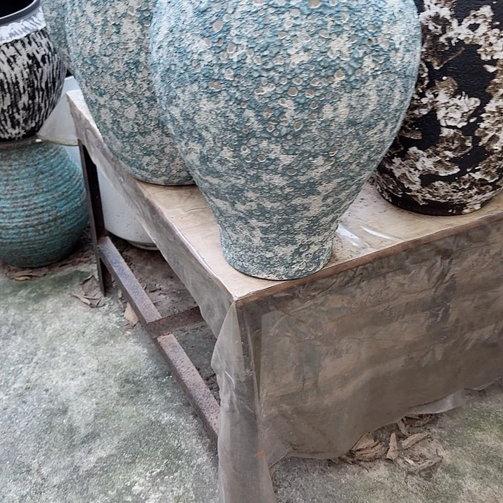 紫砂花盆高度50口径25