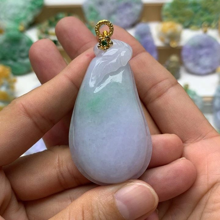 颈饰未镶嵌翡翠翡翠