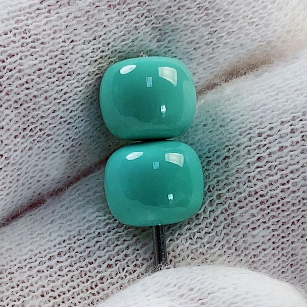 绿松石未镶嵌原矿无优化晨*