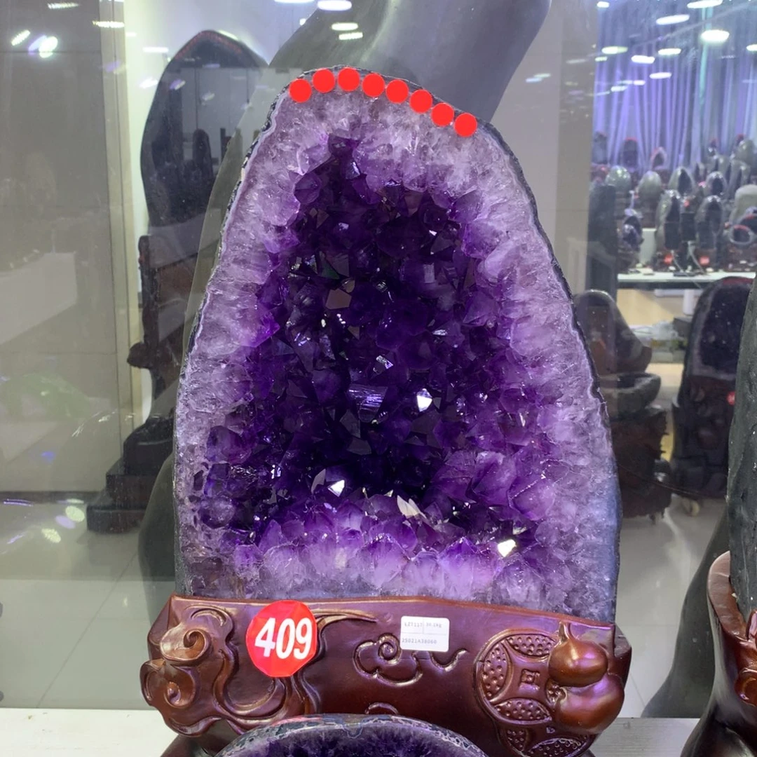 未镶嵌紫晶大型摆件（非配饰）