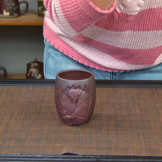 茶杯紫砂高货放漏