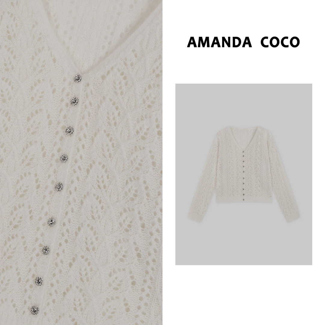 嘉嘉# 法式浪漫~气质显瘦针织毛衣