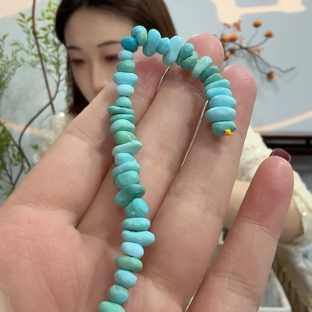 绿松石未镶嵌挂件