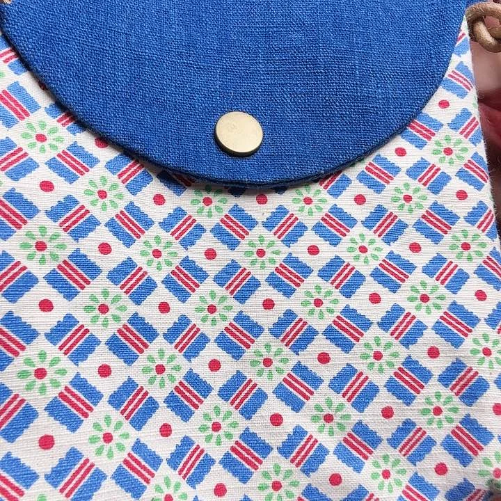 老布白色小太阳布包