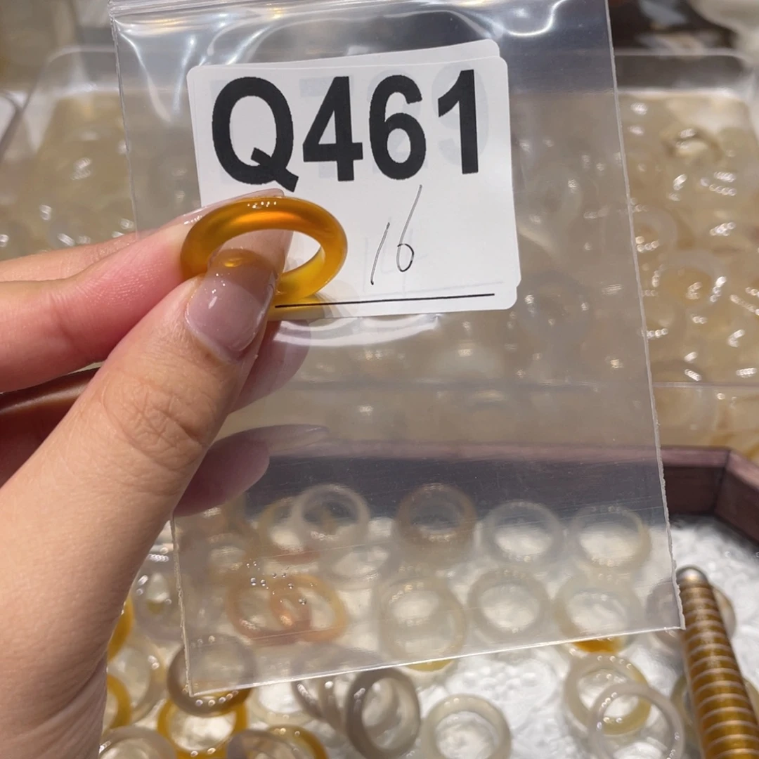 玛瑙/玉髓未镶嵌戒指461