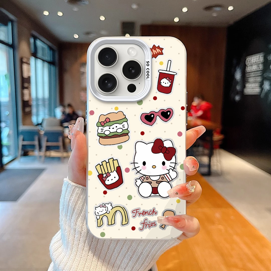 彩银IMD 汉堡kt猫适用苹果16华为p70小米15vivo荣耀oppo红米