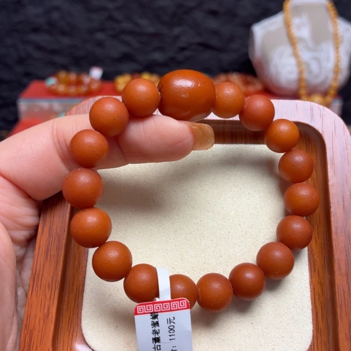 蜜蜡未镶嵌手链手串