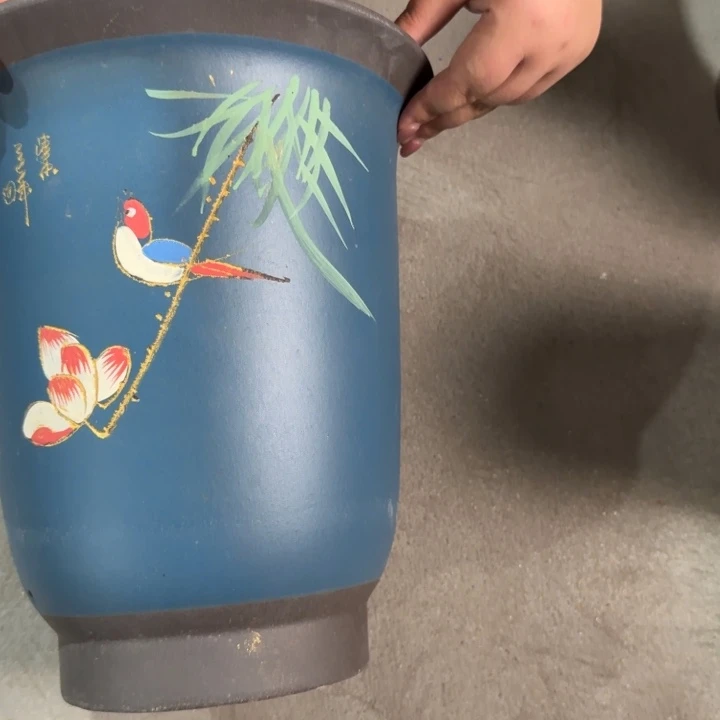 紫砂花盆破损补发紫砂高度30口径26单只