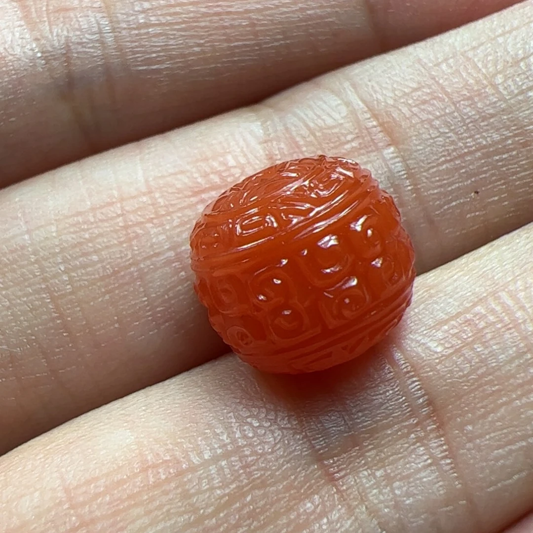 南红玛瑙珠子未镶嵌