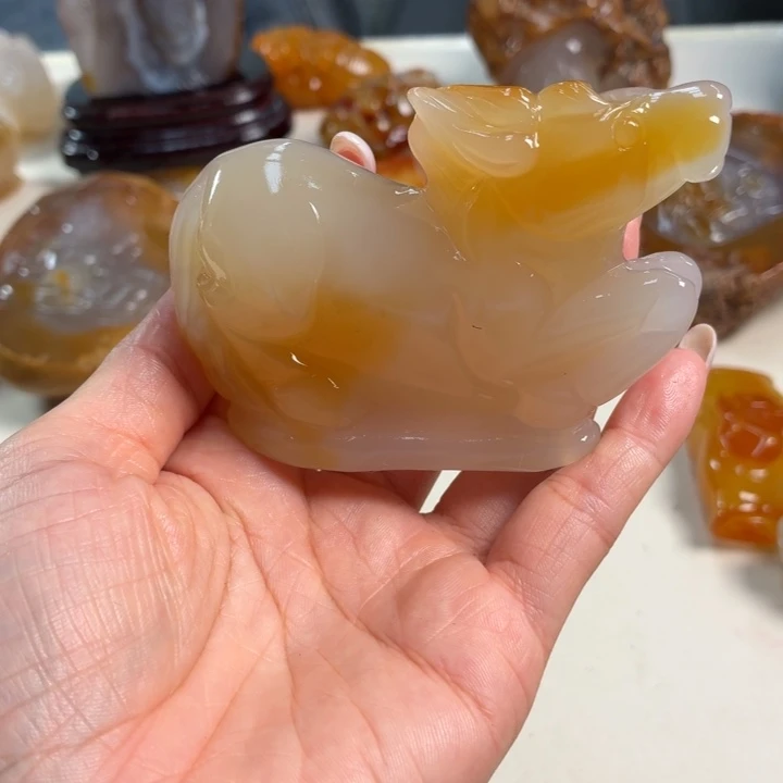 未镶嵌吊坠(不含链)玛瑙/玉髓