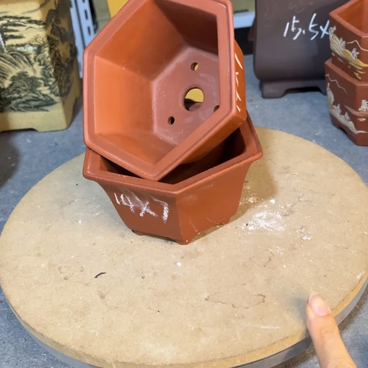 紫砂花盆紫砂花盆